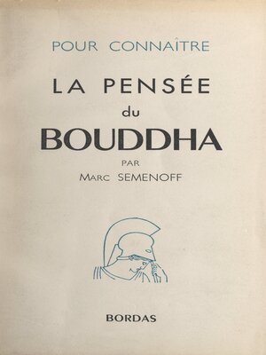 cover image of La pensée du Bouddha